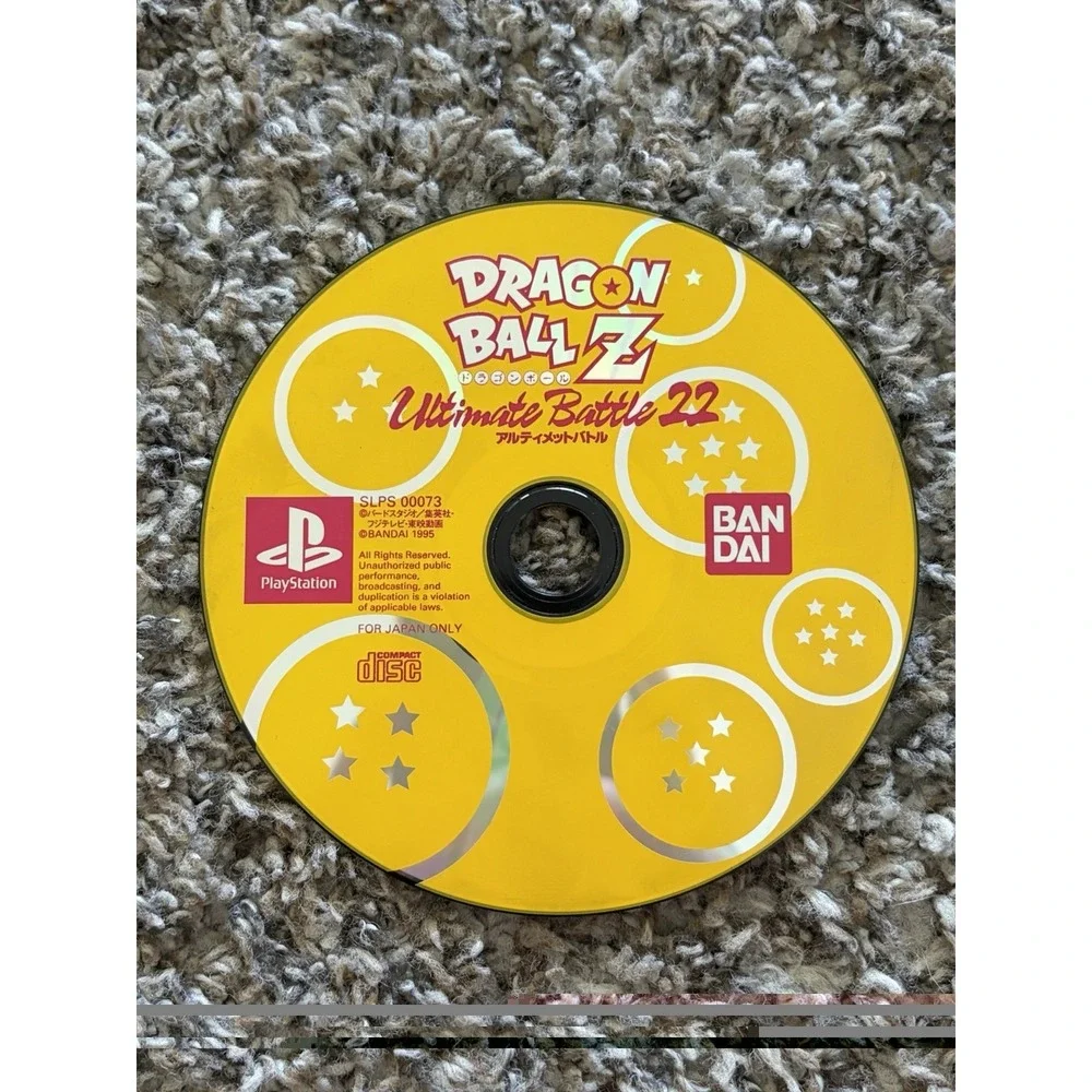 Dragon Ball‎ Z Ultimate Battle 22 Sony PlayStation 1 PS1 Game JAPAN IMPORT Disc